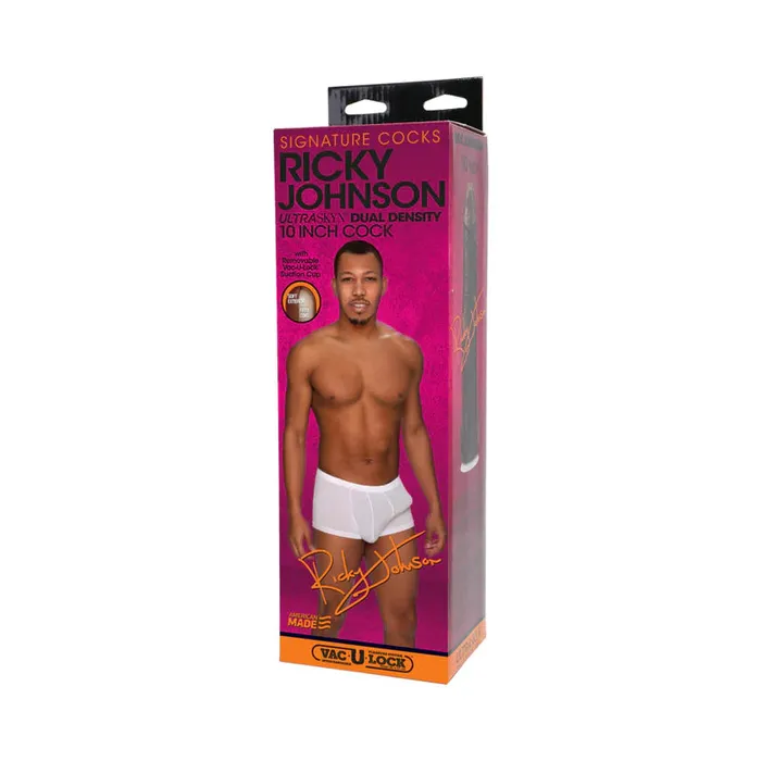 Ricky Johnson Signature Cocks 10 Realistic Dildo Doc Johnson Female Sex Toys