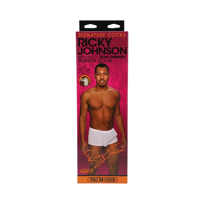 Ricky Johnson Signature Cocks 10 Realistic Dildo Doc Johnson Female Sex Toys