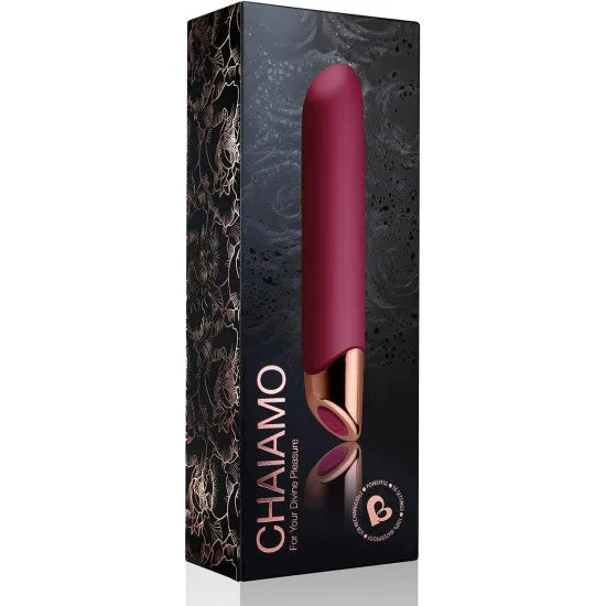 Rocks Off Female Sex Toys Rocks Off Chaiamo Bullet Vibrator Burgundy