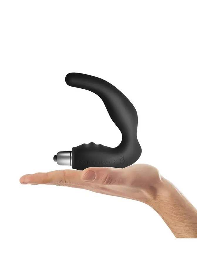 Rocks Off Male Sex Toys Naughty Boy Silicone Prostate and Perineum Stimulator