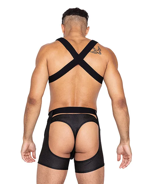 Roma Costume INC Anal Master Harness Black XL