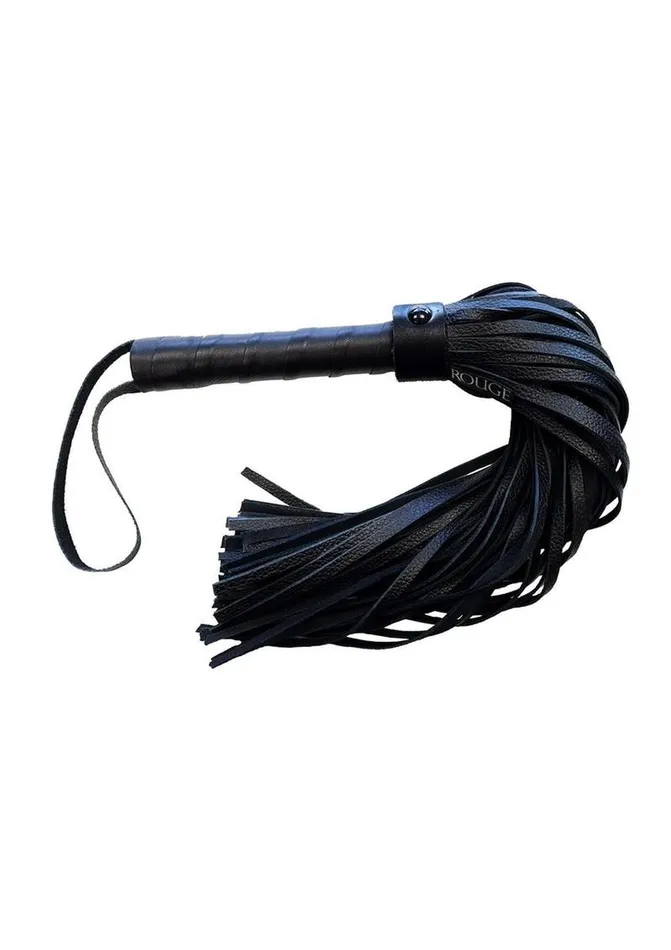 Rouge Restraints Rouge Long Leather Flogger