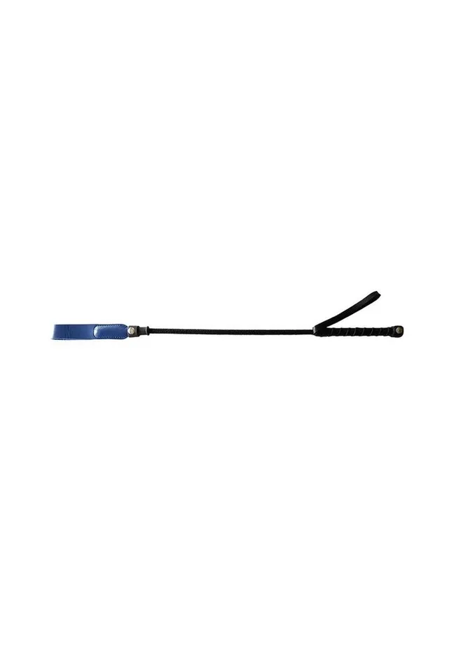 Rouge Rouge Leather Short Riding Crop with Slim Tip Male Sex Toys