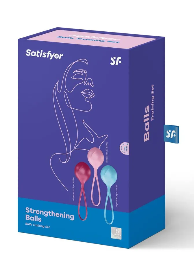 Satisfyer Anal Satisfyer Balls Co3 Single Set Of 3 Female Stimulator