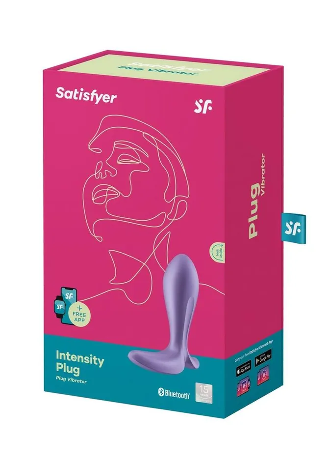 Satisfyer Anal Satisfyer Intensity Plug Rechargeable Silicone Connect App Anal Plug