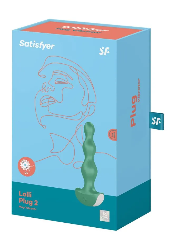 Satisfyer LolliPlug 2 Silicone Beaded Anal Plug Satisfyer Anal