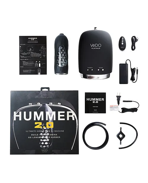 Savvy Co Male Sex Toys VeDO Hummer 20 Masturbator Black