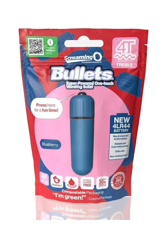 Screaming O 4t Bullet Vibrator Screaming O Female Sex Toys