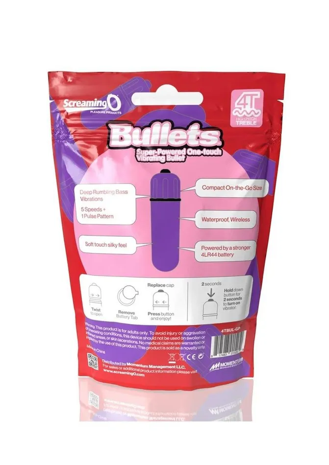 Screaming O 4t Bullet Vibrator Screaming O Female Sex Toys