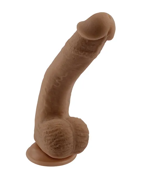 Selopa Natural Feel 7 Flexskin Dildo Dark Evolved Novelties INC Dildos