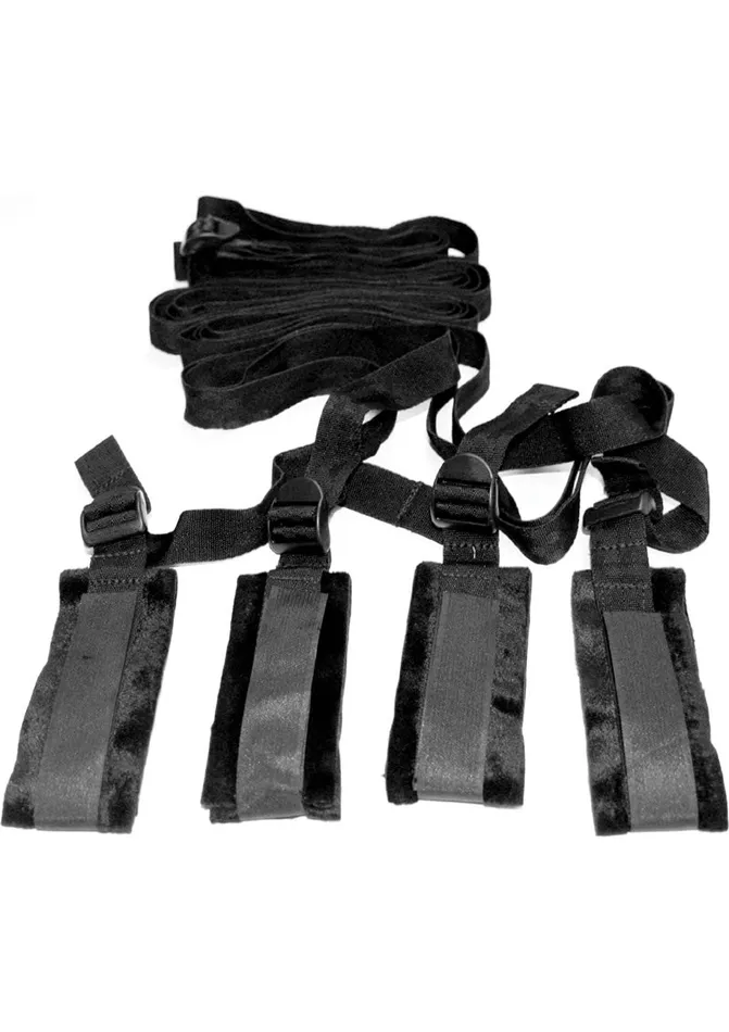 Sex and Mischief Couples Sex and Mischief Bed Bondage Restraint Kit