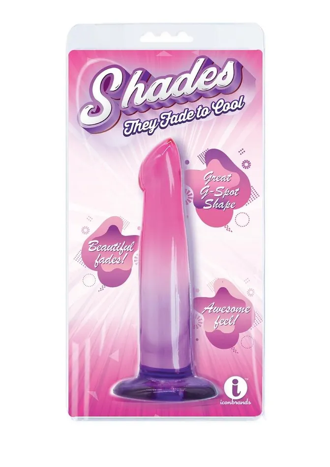 Shades GSpot Dildo with Suction Cup Shades Female Sex Toys