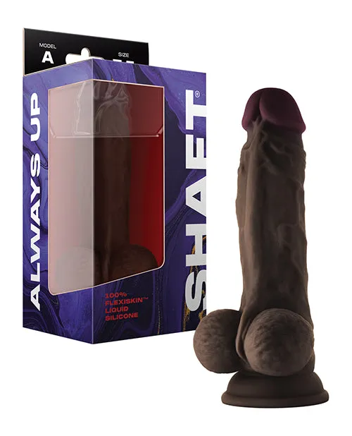 Shaft Model A 75 Dong with Balls Mahogany Vvole LLC Dildos