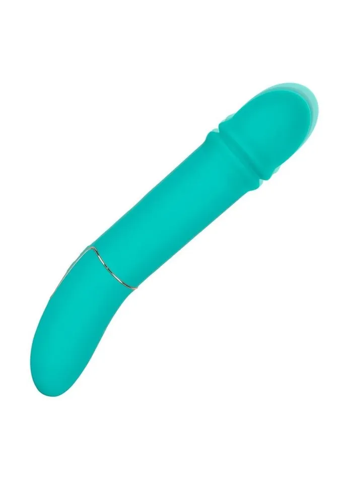 Shameless Flirt Rechargeable Silicone Thrusting Vibrator Shameless Female Sex Toys