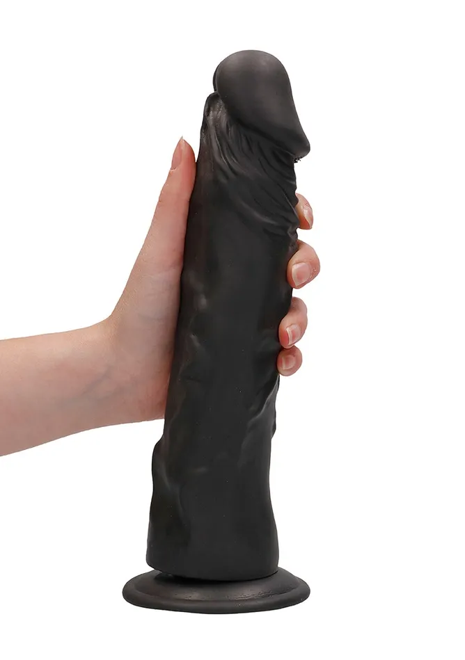 Shots America Female Sex Toys Realistic Dildo 25 Cm Black