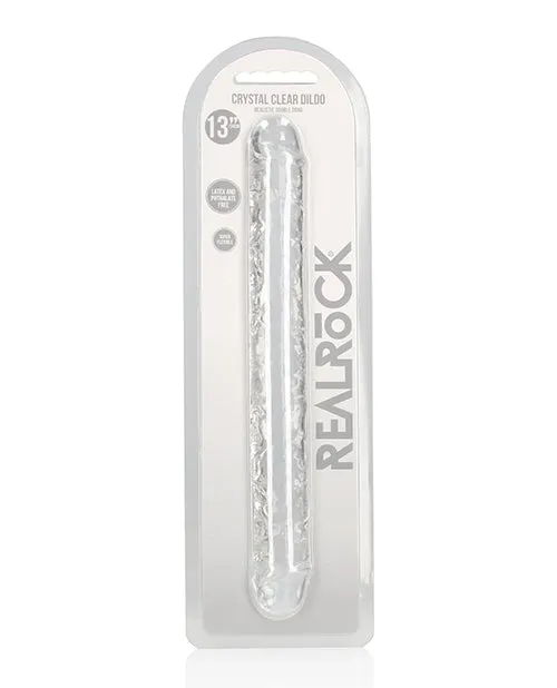 Shots America LLC Realrock Crystal Clear 13 Double Dildo Clear Dildos