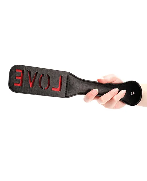 Shots America LLC Vibrators Shots Ouch Love Paddle Black