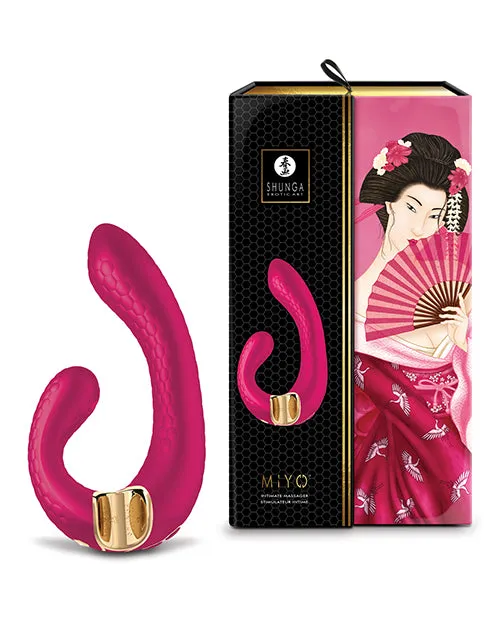 Shunga Female Sex Toys Shunga Miyo Intimate Massager Raspberry