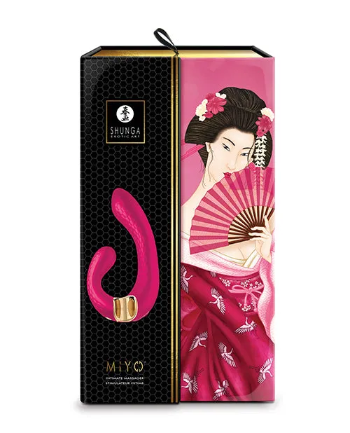 Shunga Female Sex Toys Shunga Miyo Intimate Massager Raspberry