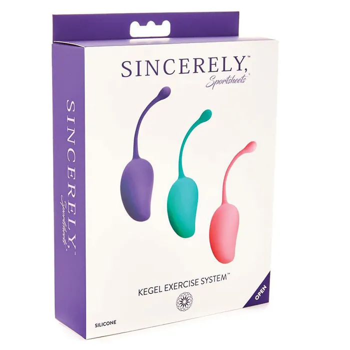 Sincerely Kegel System3 Piece Set Sincerely Female Sex Toys