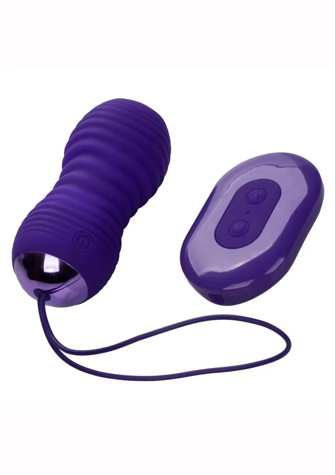 Slay Thrustme Silicone Rechargeable Thrusting Rotating Vibrator with Remote Slay Female Sex Toys