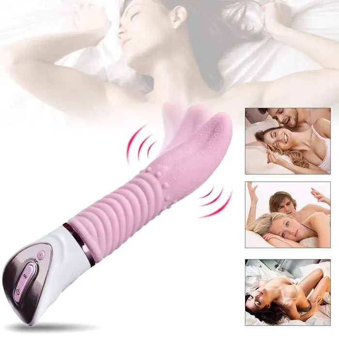 Soft Clitoral Tongue Vibrator ADLTOYFUN Female Sex Toys