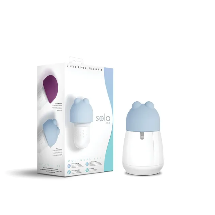 Sola Female Sex Toys Sola Egg Massager Vibrator Wellness Set