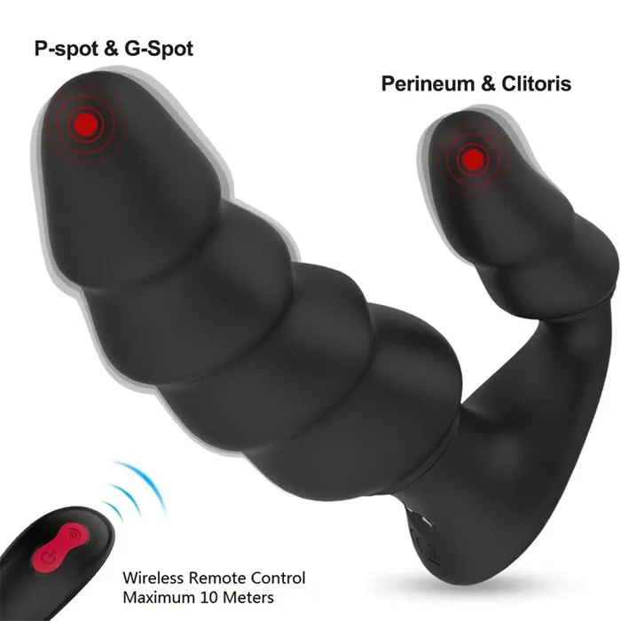 Sorlove Anal 9 Frequency Prostate Massager Stimulator Gspot Anal Beads Vibrator