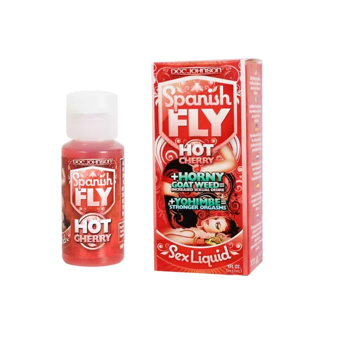 Spanish fly cherry flavor white box Nice and nasty Bz Vibrators