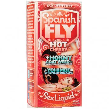 Spanish fly cherry flavor white box Nice and nasty Bz Vibrators