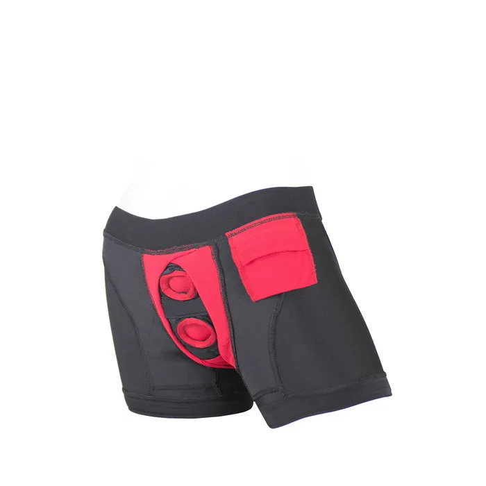 SpareParts HardWear Anal SpareParts Tomboii BlackRed Nylon XL