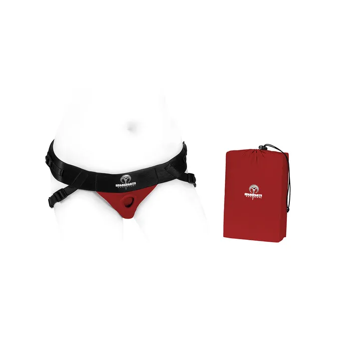 SpareParts Joque Harness Red Size A SpareParts HardWear Vibrators