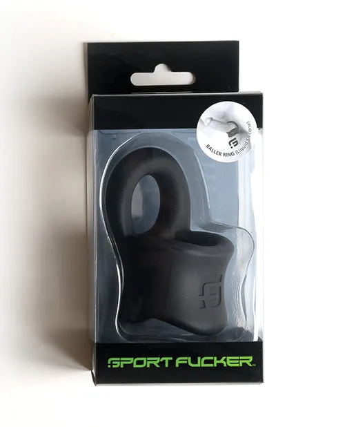 Sport Fucker Silicone Baller Ring Black 665 INC Anal