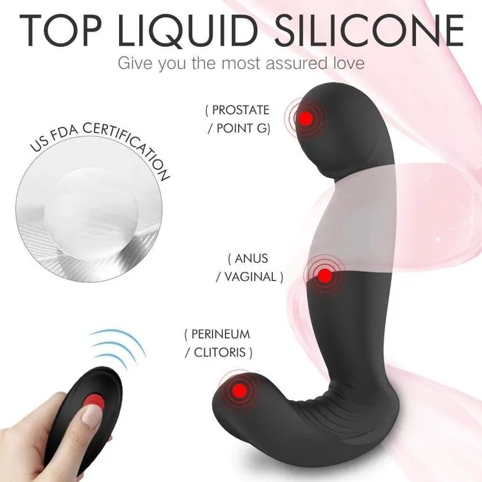 Strong DoubleMotor Prostate Massager ADLTOYFUN Anal