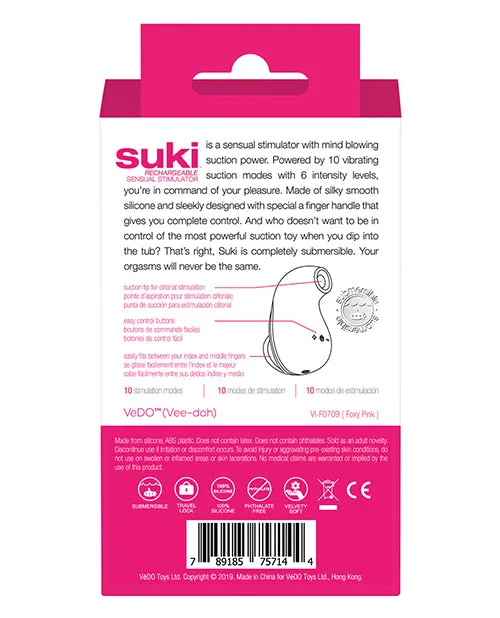 Suki Sonic Stimulator Savvy Co Female Sex Toys