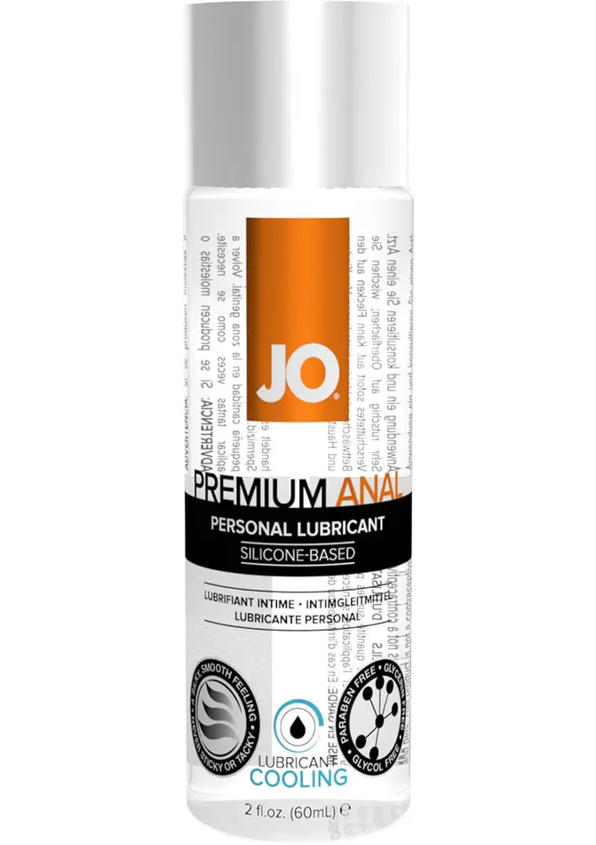 System JO Anal JO Premium Anal Silicone Cooling Lubricant