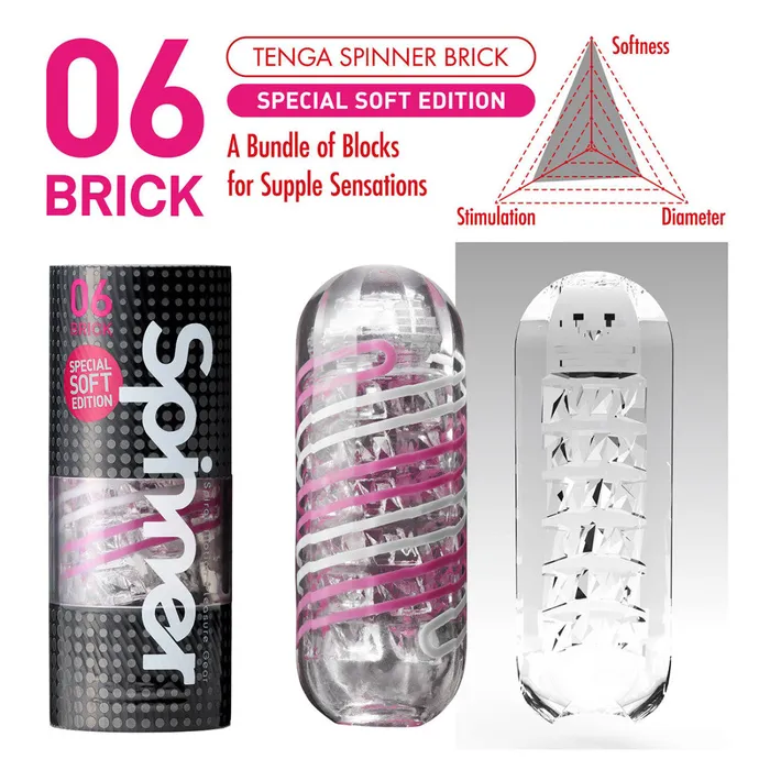 Tenga Vibrators Tenga Brick 06