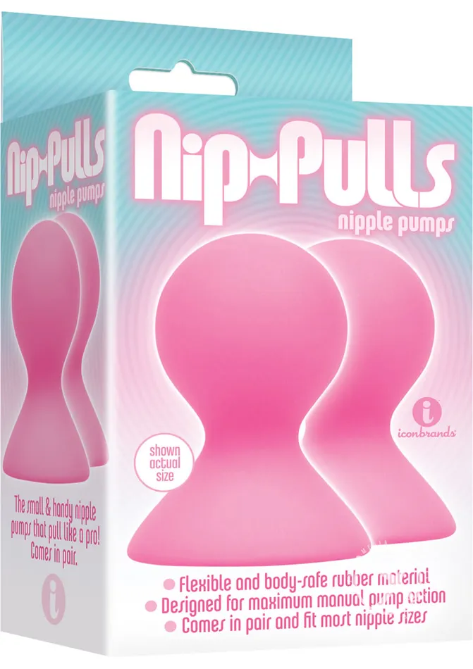 THE 9S Female Sex Toys The 9s NipPulls Silicone Nipple Pumps