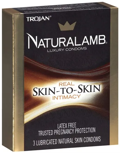 Trojan Vibrators Trojan NaturaLamb Luxury Condoms