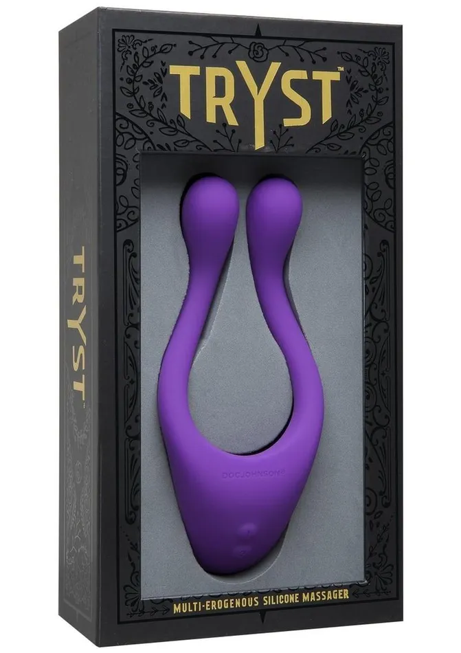 Tryst Rechargeable Multi Erogenous Zone Silicone Massager Waterproof Tryst Female Sex Toys