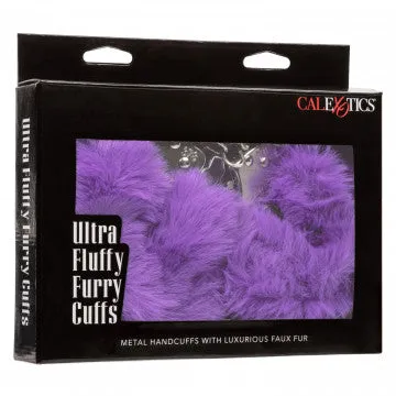 Ultra Fluffy Furry Cuffs Purple Nice and nasty Bz Vibrators