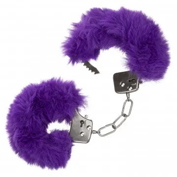 Ultra Fluffy Furry Cuffs Purple Nice and nasty Bz Vibrators