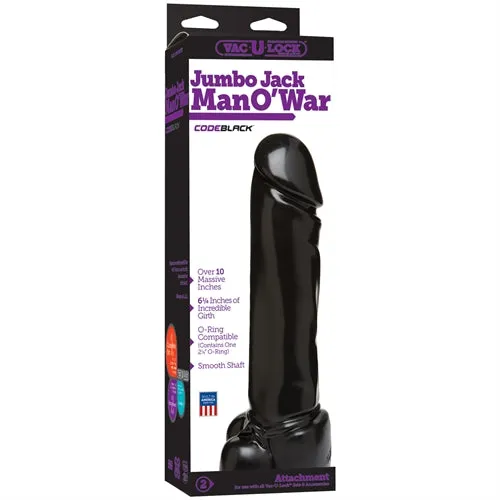 VacULock Jumbo Jack Man O War Doc Johnson Dildos