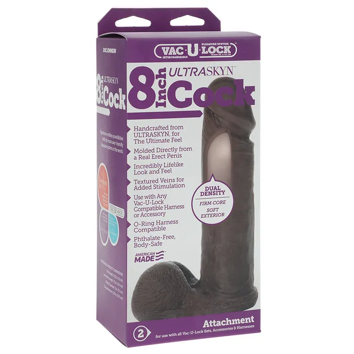 VacULock ULTRASKYN Cock Attachment Doc Johnson Dildos