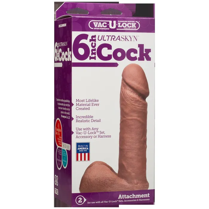 VacULock ULTRASKYN Cock Attachment Doc Johnson Dildos