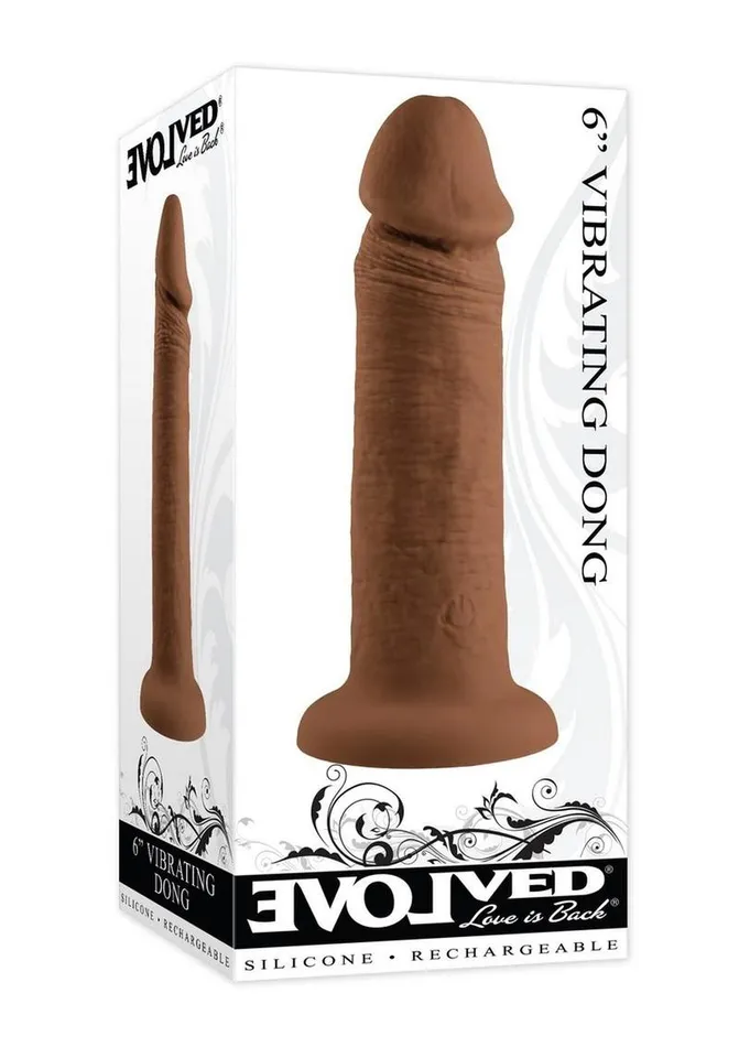 Vibrating Rechargeable Silicone Dildo Evolved Female Sex Toys