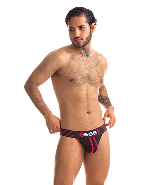 Vibrators 665 INC 665 Rally Jockstrap L Red