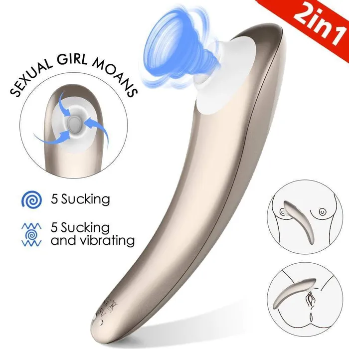 Vibrators ADLTOYFUN Sucking Clit Vibrator Tongue