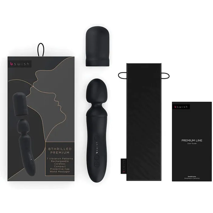 Vibrators B Swish Bthrilled Premium Noir B Swish