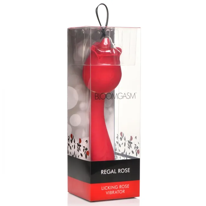 Vibrators Bloomgasm Regal Rose Licking Rose Vibrator XR Brand